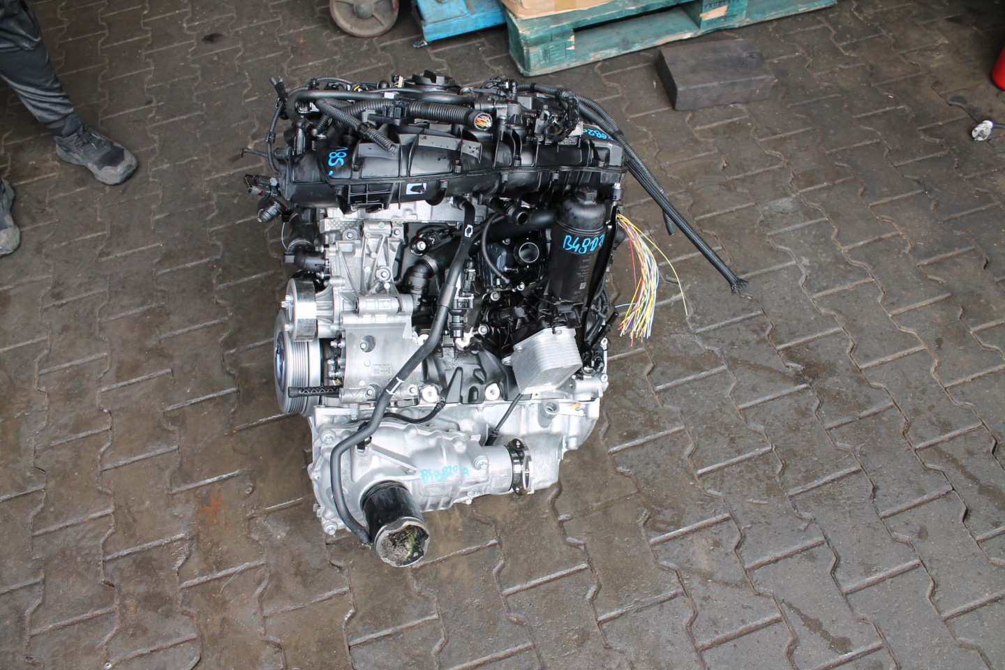 engine complete BMW X1 X3 B48B20A 17 TYSKM