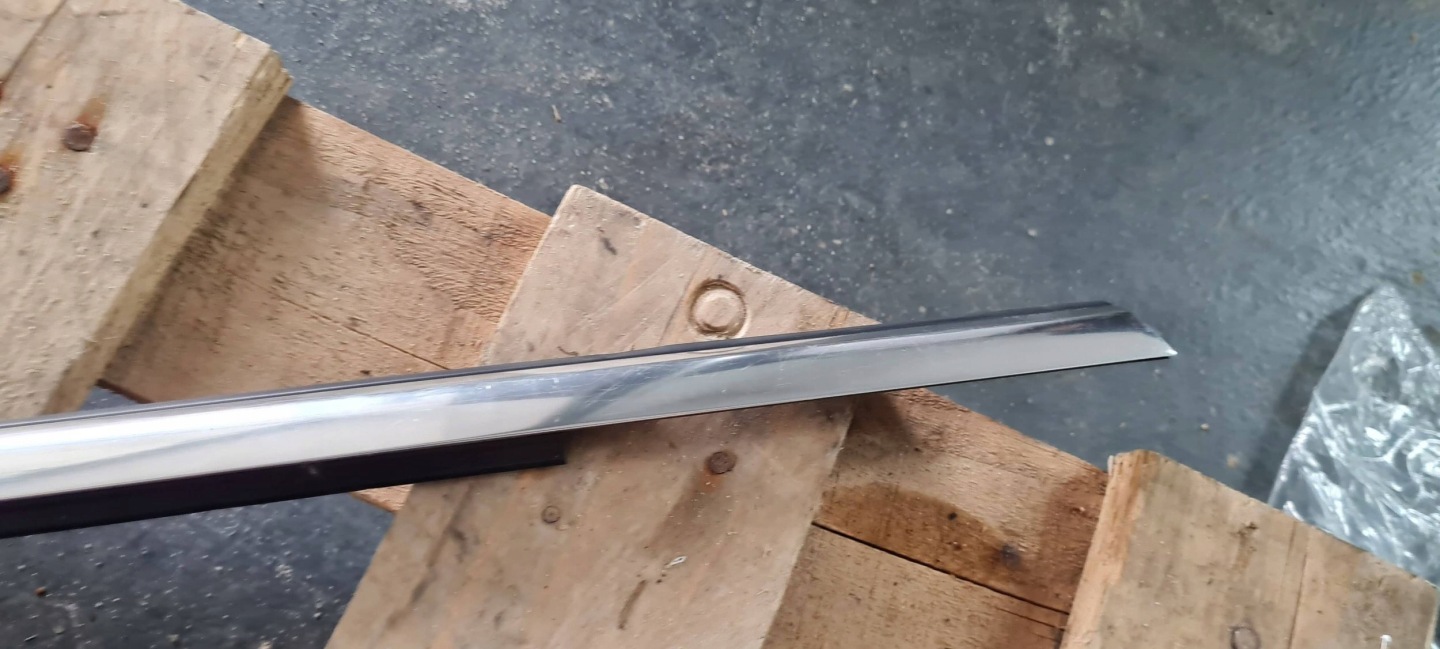 S4 B9 8W A4 moulding dust left left rear part CHROM 8W0853763B