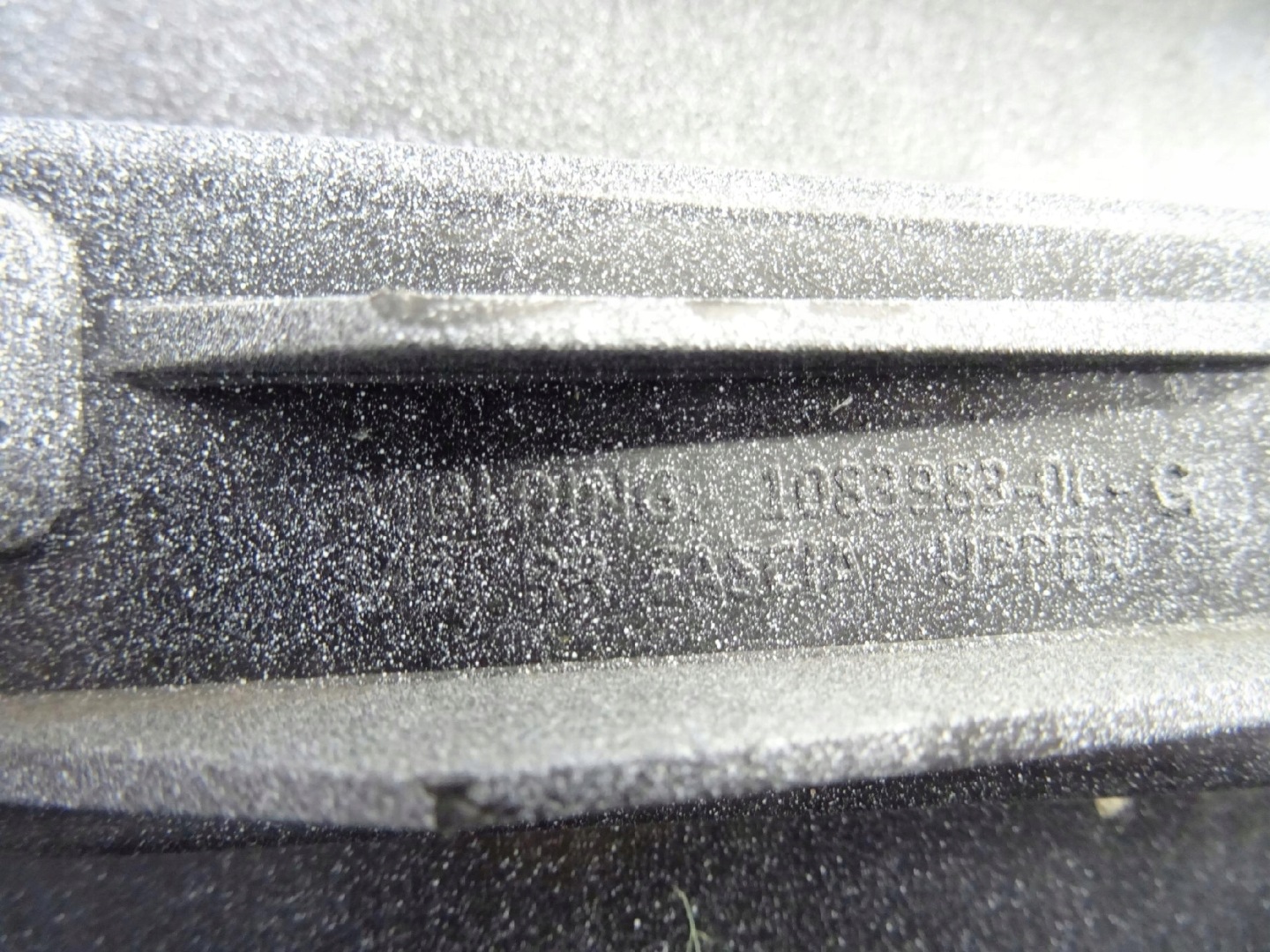 Tesla 3 III Stoßstange heck hinten