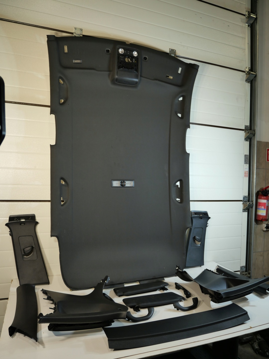 VW TIGUAN e CIELO INTERNO nero 5N0867501 DL R-LINE