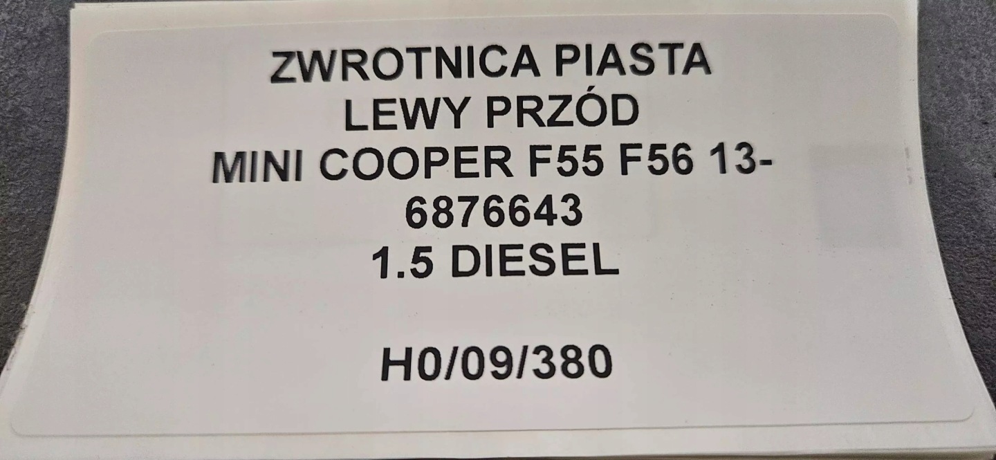 otoč čepu levý předek MINI COOPER F55 2013