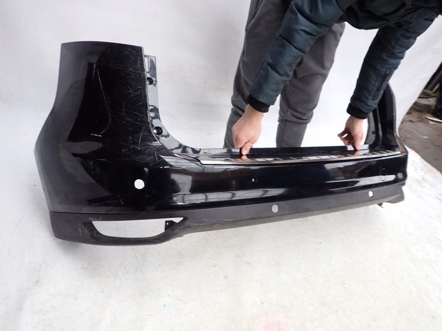 FORD C-MAX II 2 MK2 10-19 bumper rear part rear PDC