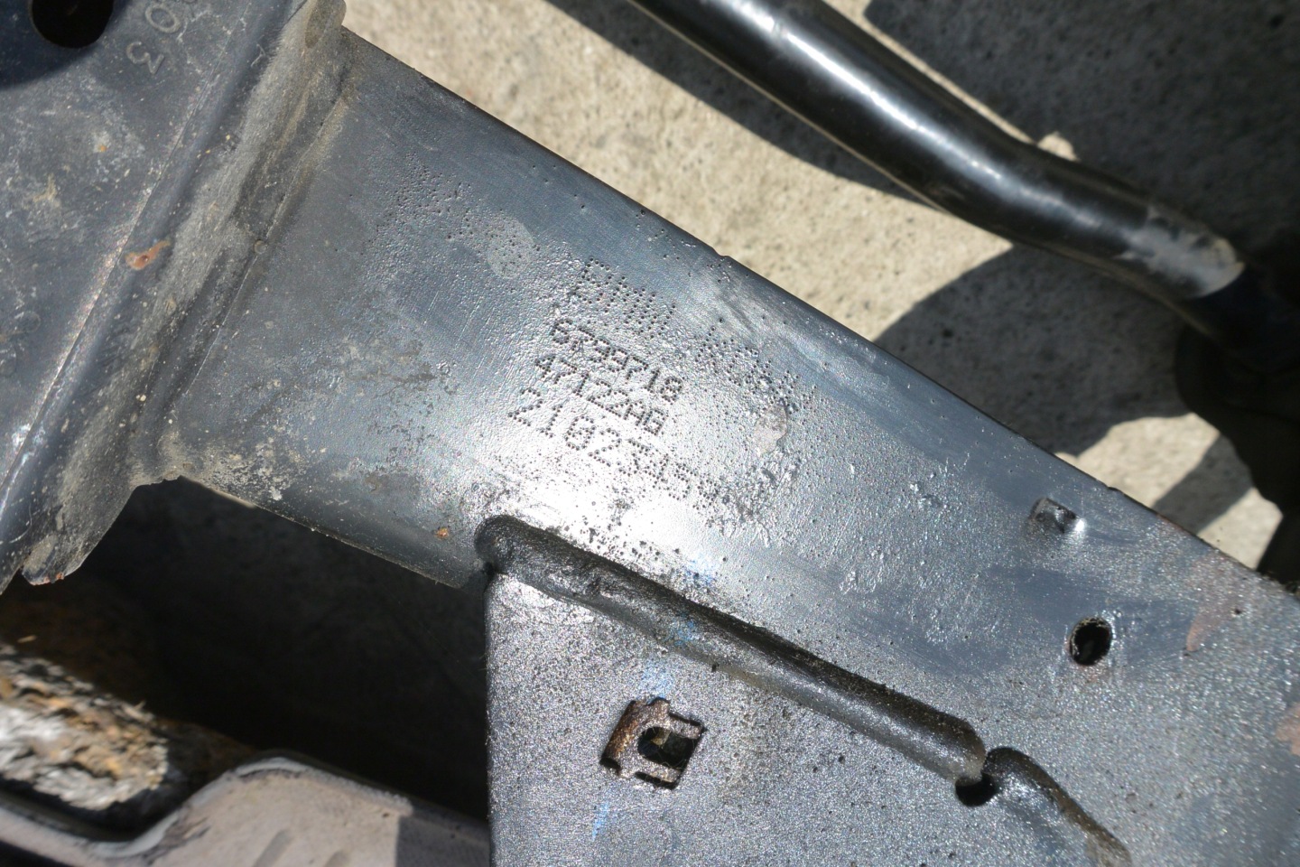 axle beam suspension beam front BMW X5 E70 E71 LIFT KOMPLET