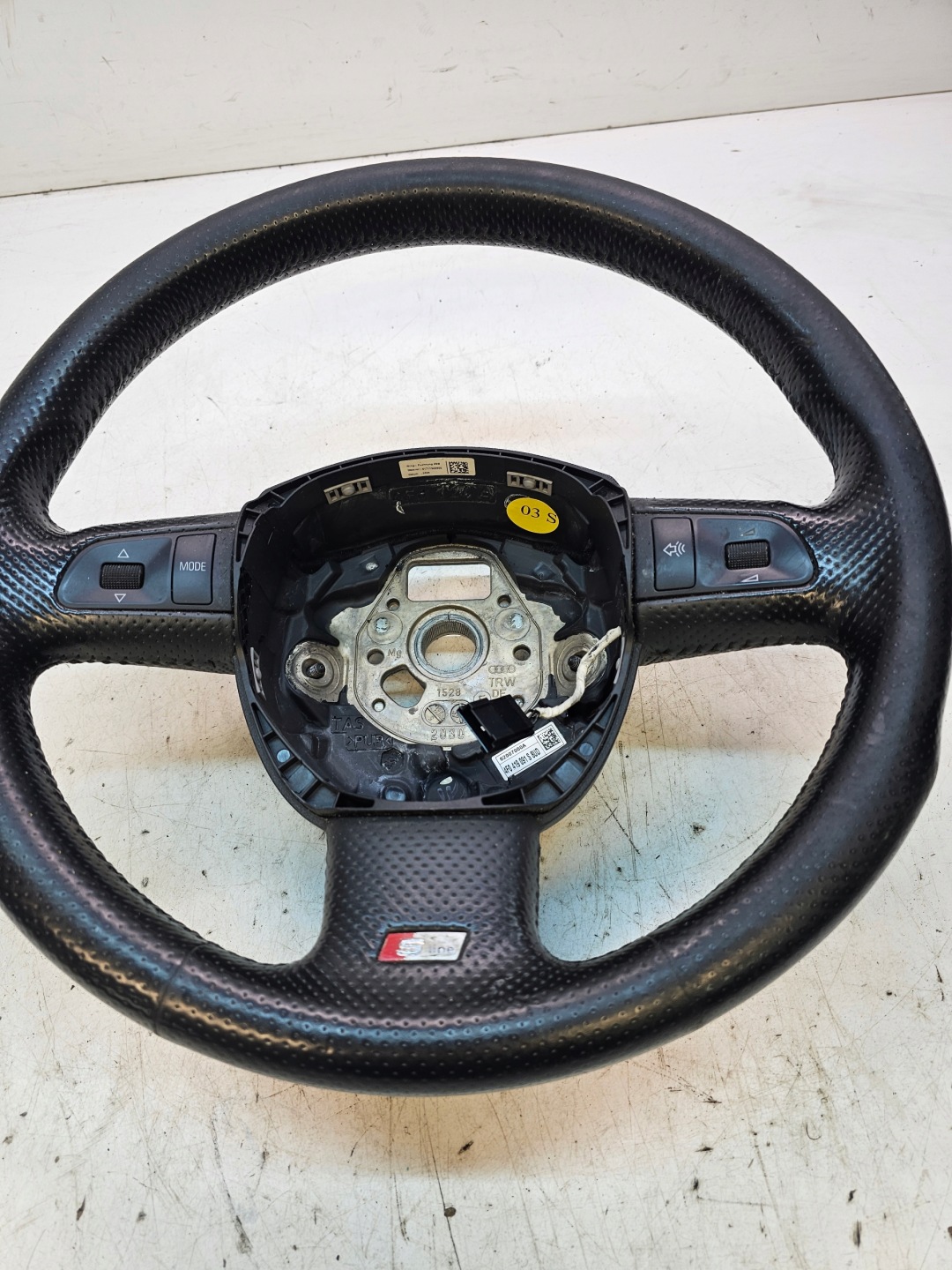 lenkrad Leder S-LINE AUDI A6 C6 4F0419091S 8UD *5*