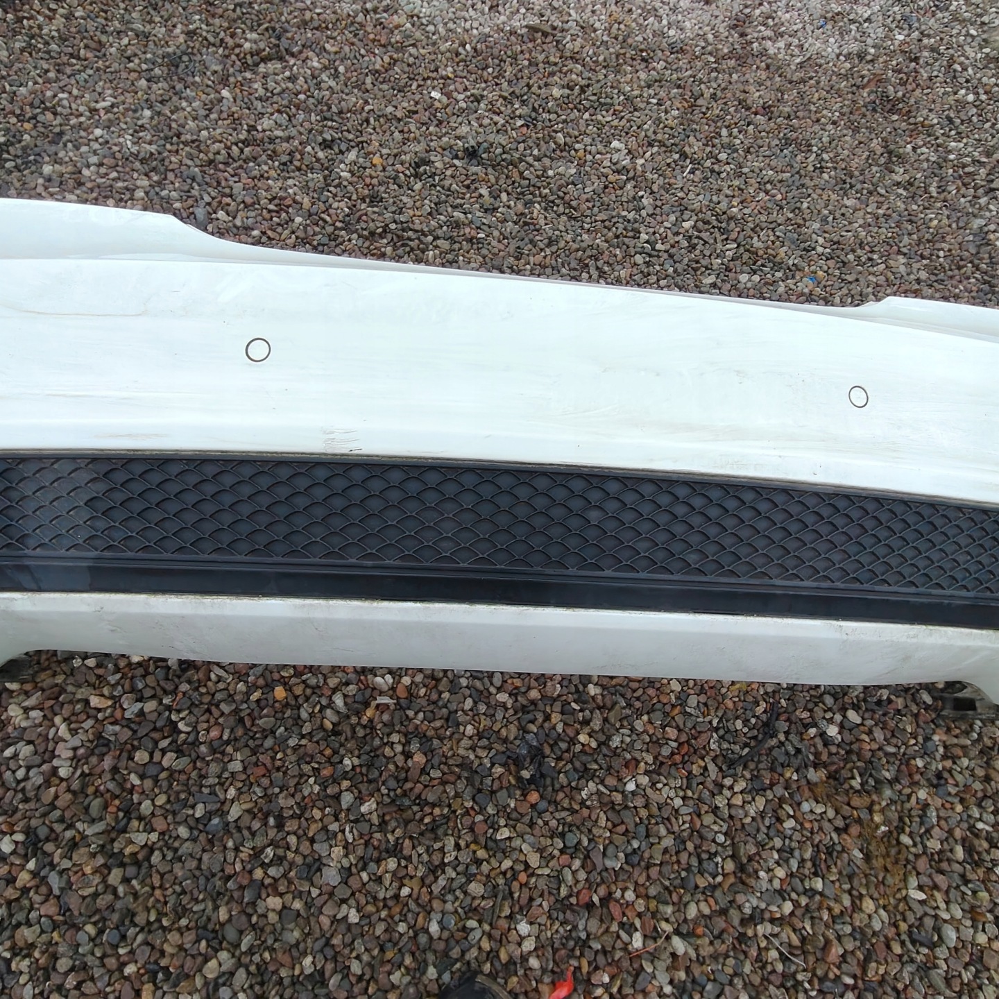 bumper rear part rear MERCEDES CLA W 117 AMG complete 6XPDC