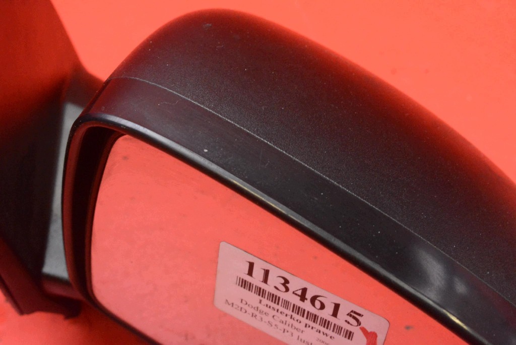 mirror right black, EU 011074 DODGE CALIBER 06-12 5 PIN