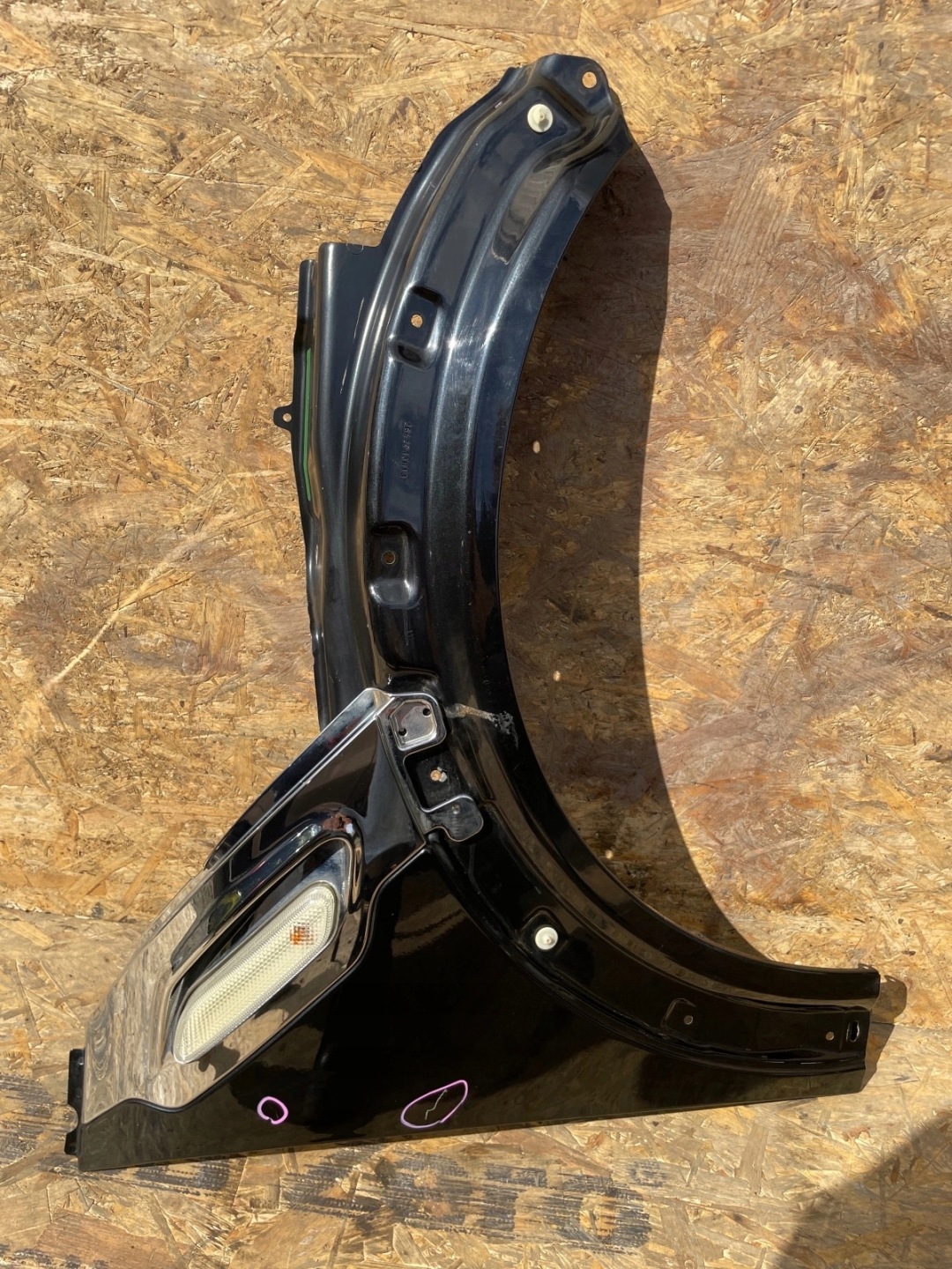 fender front front right Mini R60 Countryman black