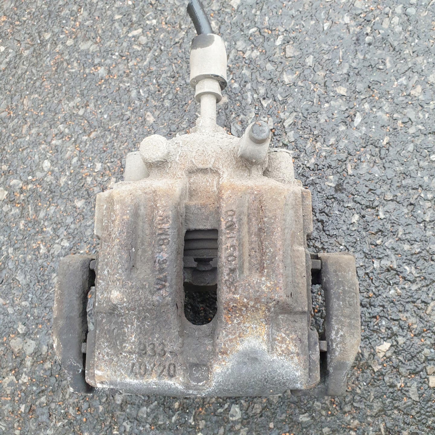 caliper brake caliper carrier rear part left BMW 1 E87 E82 OE
