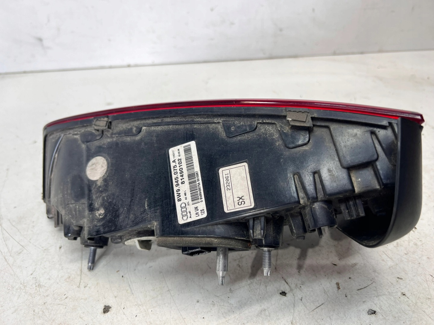 light left rear part to the bonnet AUDI A4 B9 AVANT 8W9945075A
