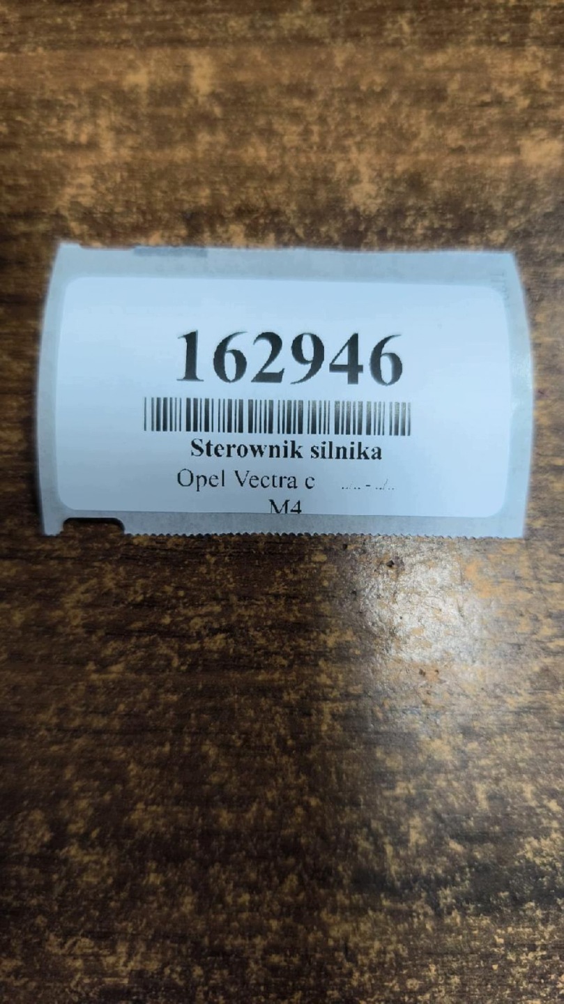OPEL VECTRA C centralina motore 12571663AN