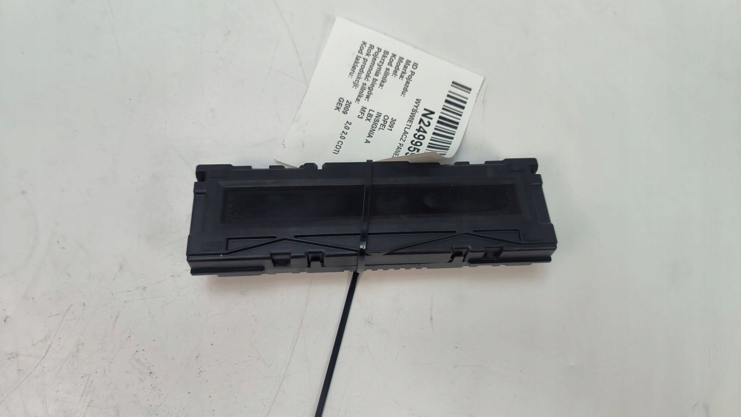 display PANEL 13233977F OPEL INSIGNIA A