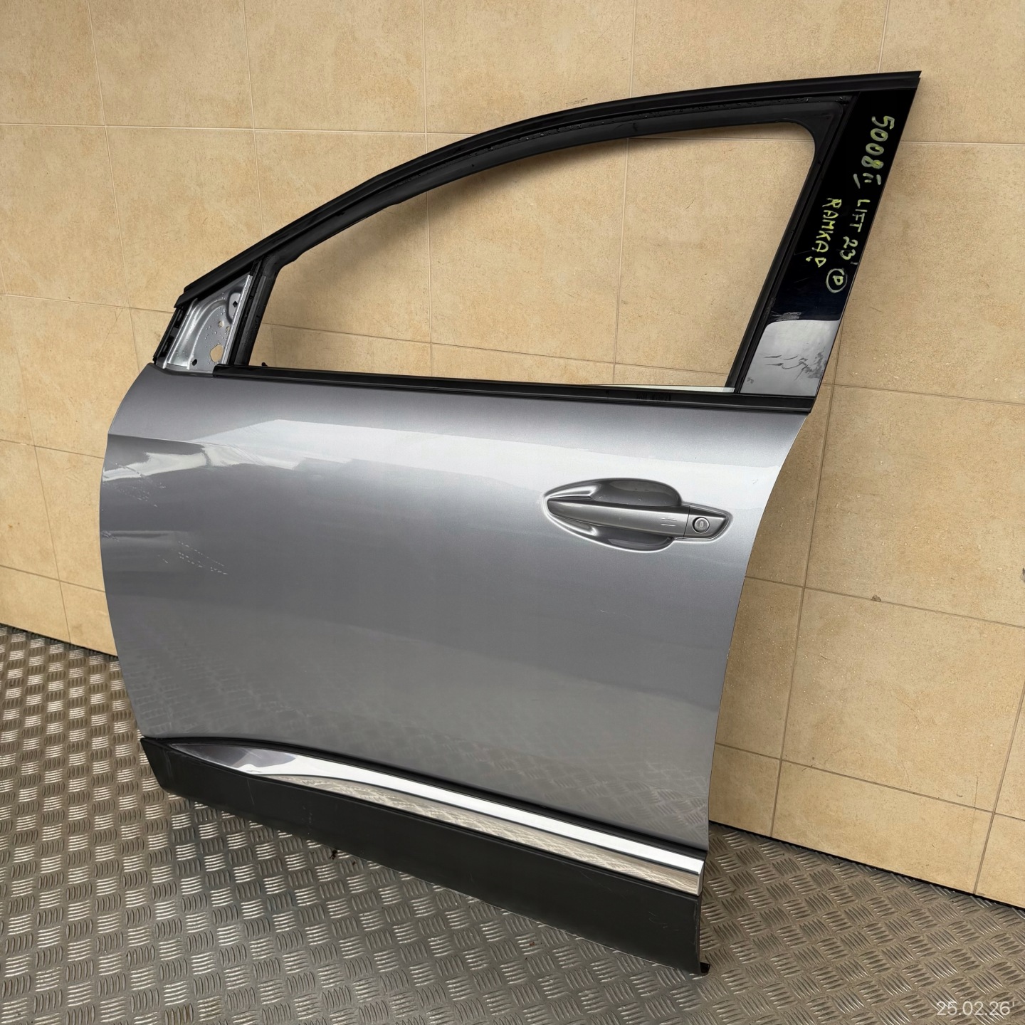 door complete front left PEUGEOT 5008 II LIFT 2023 ROK