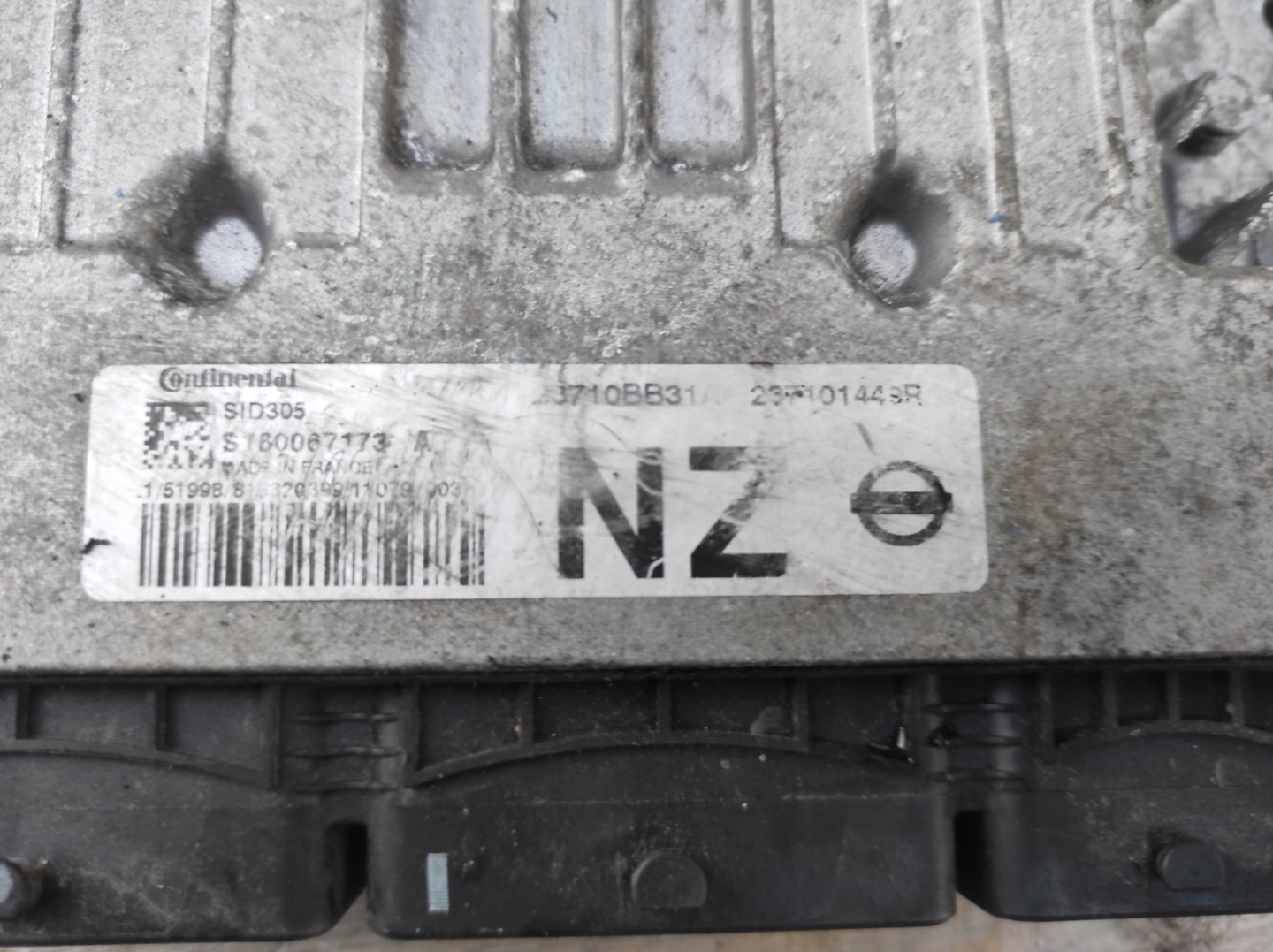 NISSAN QASHQAI 1.5DCI computer 23710BB31A 237101449R