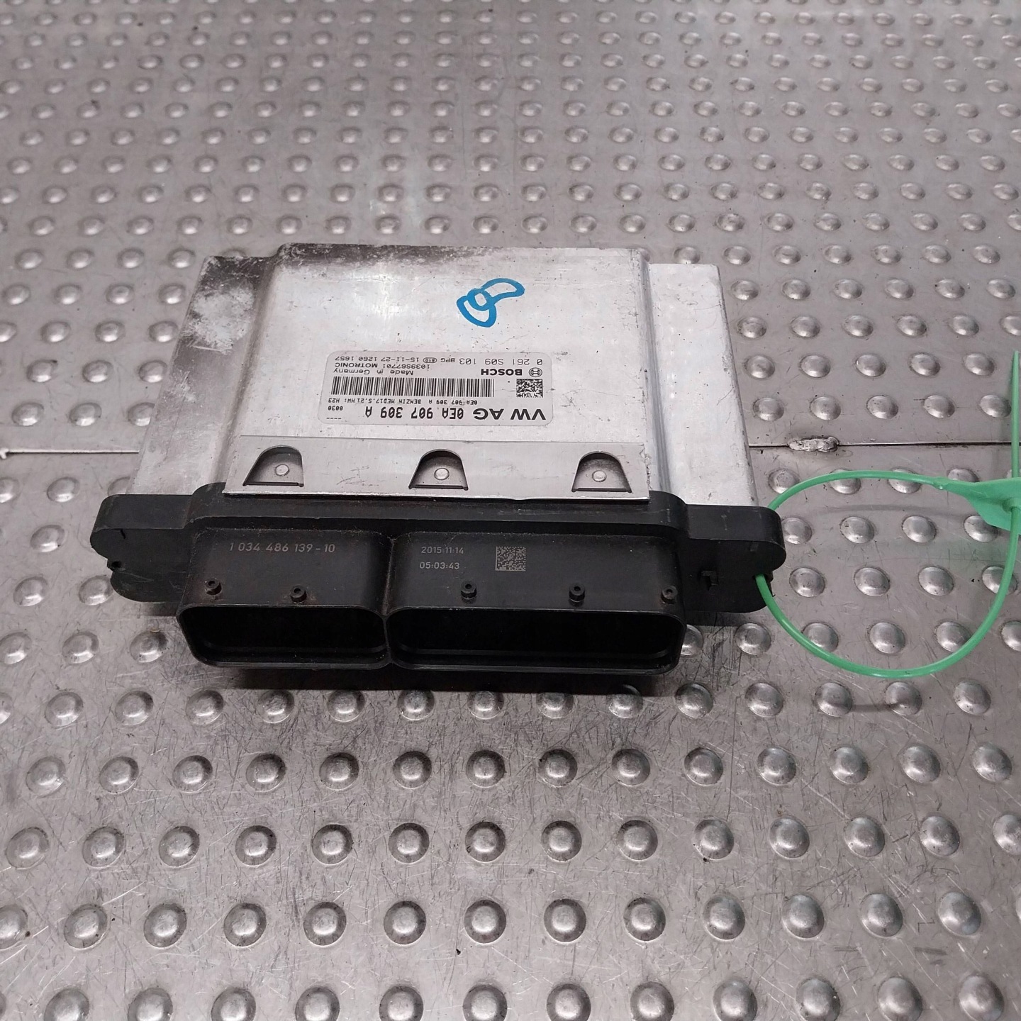computer control unit of the engine module 0EA907309A 0261S09103 VW E-GOLF VII