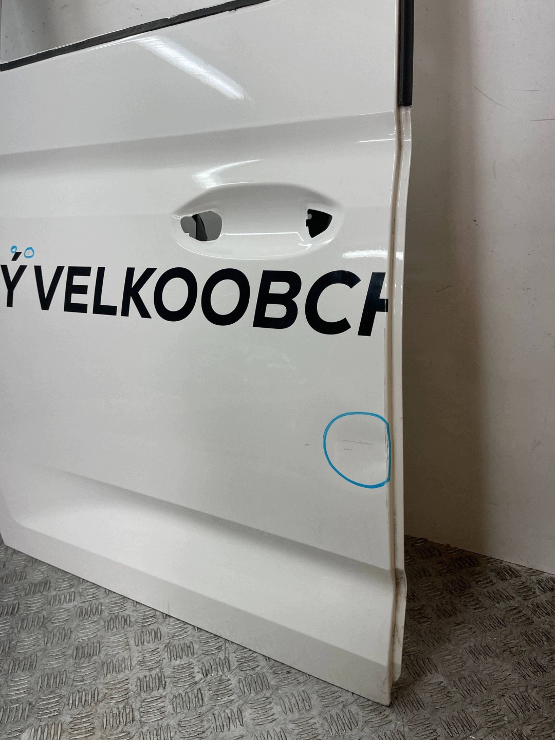 door rear part right sliding VOLKSWAGEN CADDY 2K7 20