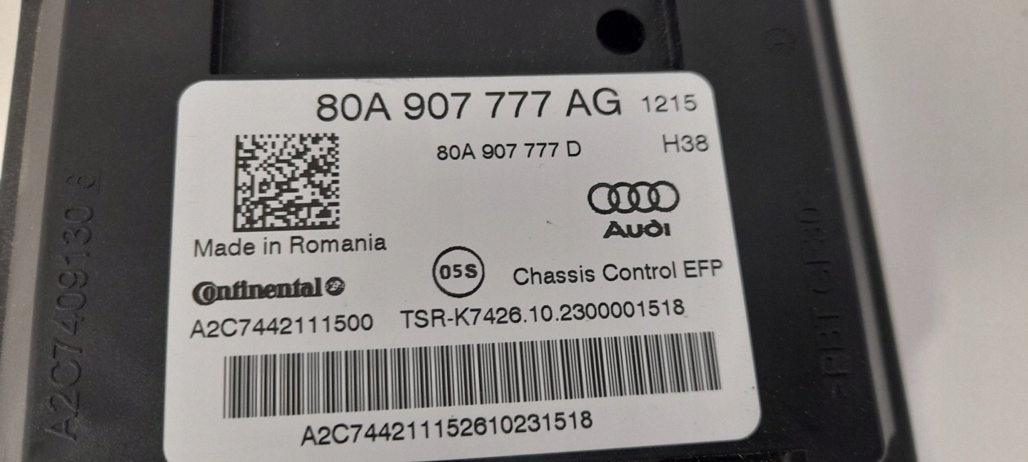 Audi Q5 80A SQ5 FY module control unit springing 80A907777AG (QR10)