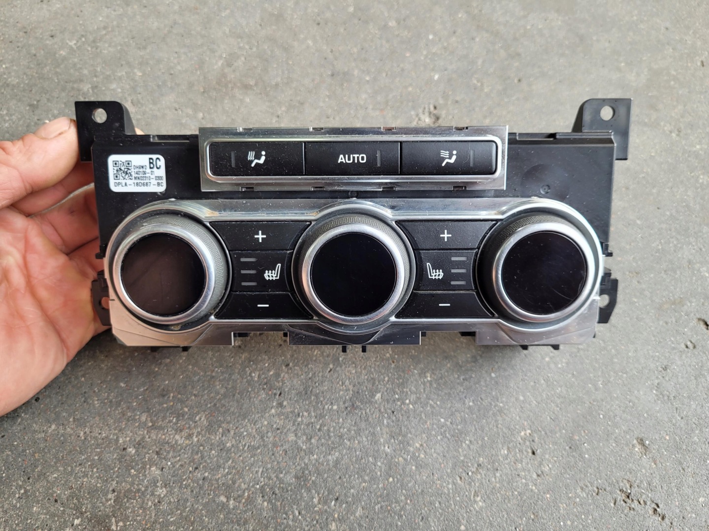 PANEL Bedienteil klimaanlage Sitze DPLA-18D687-BC RANGE ROVER VOGUE L405
