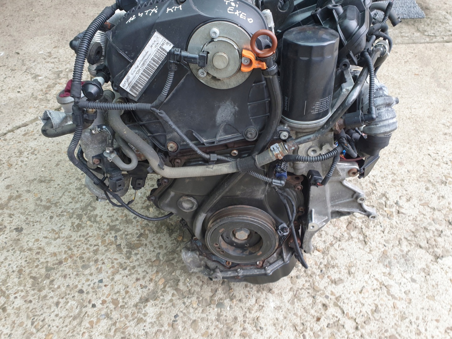 engine 1.8 TSI CDH CDHB SEAT EXEO 160KM 124 TYS KM 2011 rok