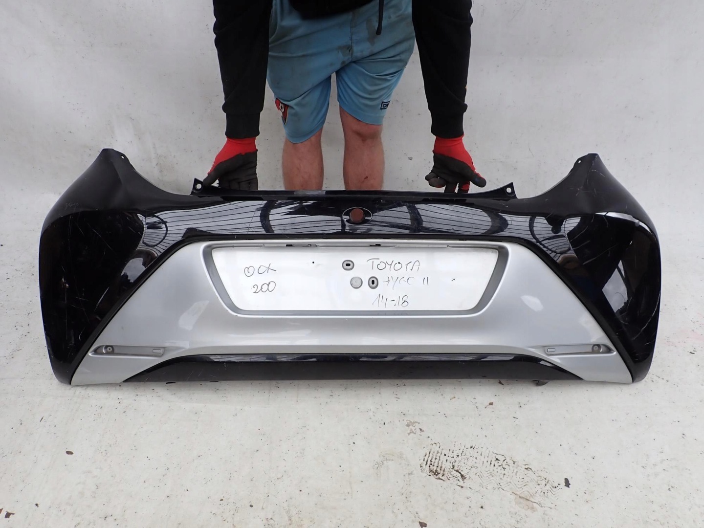 TOYOTA AYGO II 2 14-22 bumper rear part rear