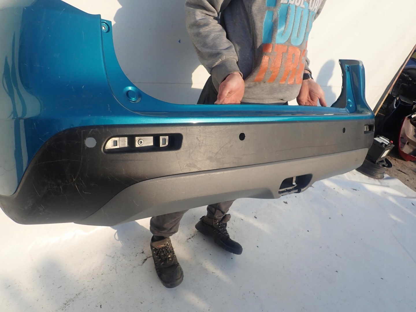 SUZUKI VITARA II 2 15-18 bumper rear part rear PDC