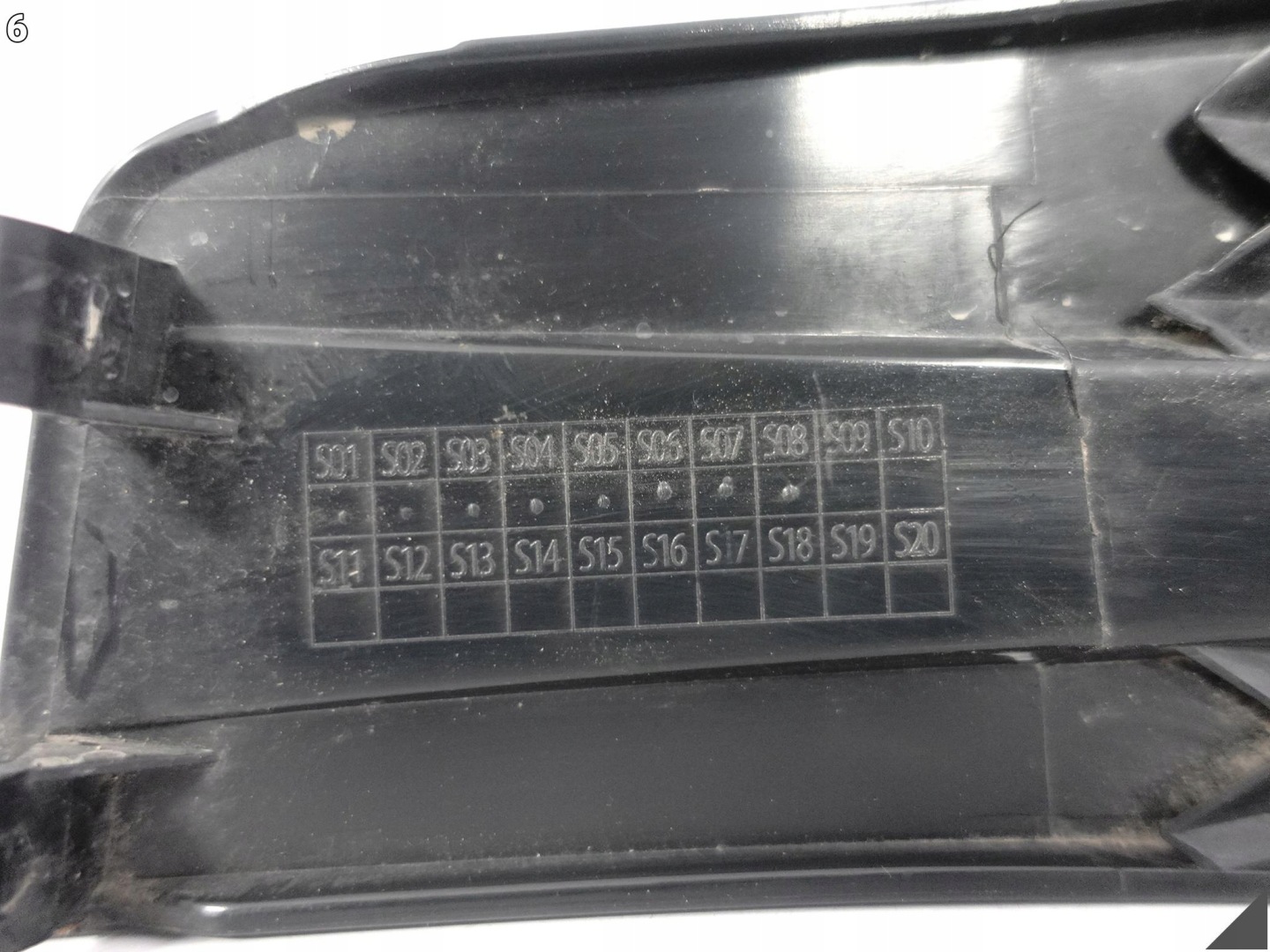 VW CRAFTER II 7C0 SY SZ 17- grille spoiler grid W bumper front left