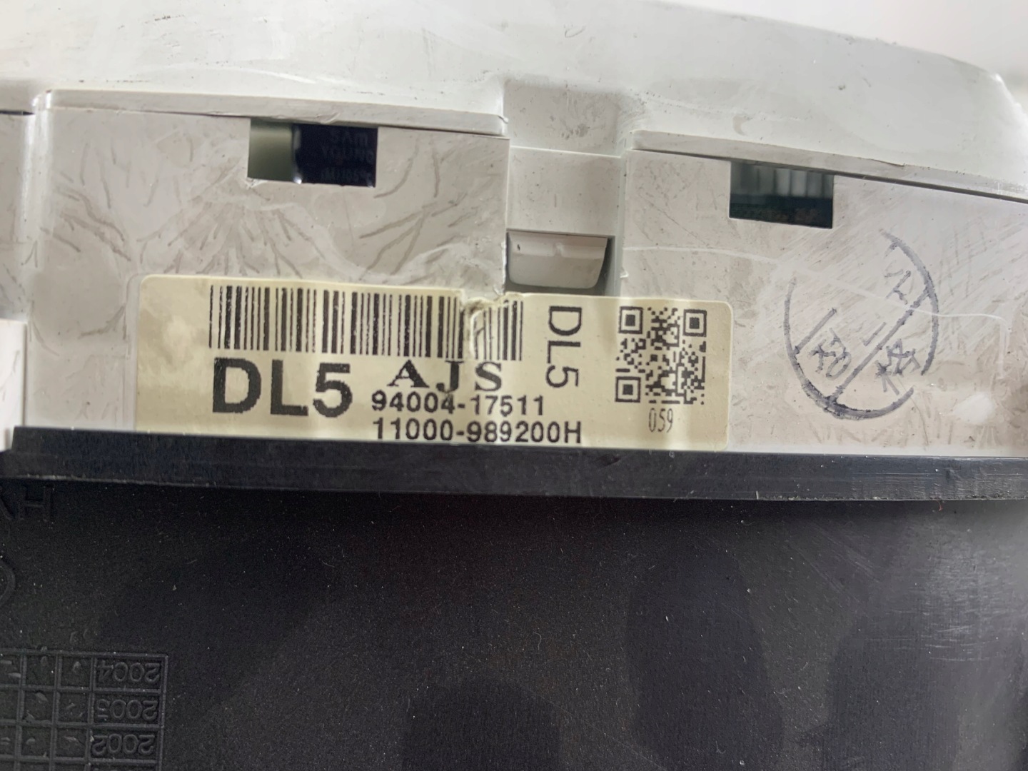HYUNDAI MATRIX 1.5 CRDI dials dials 94004-17511