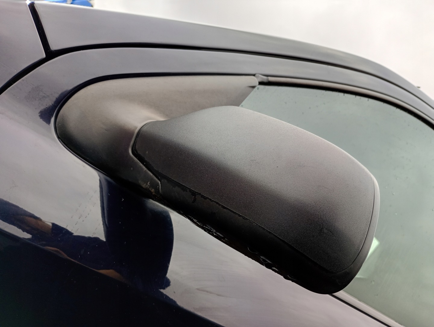 Mazda 2 II 03-07 mirror left manually
