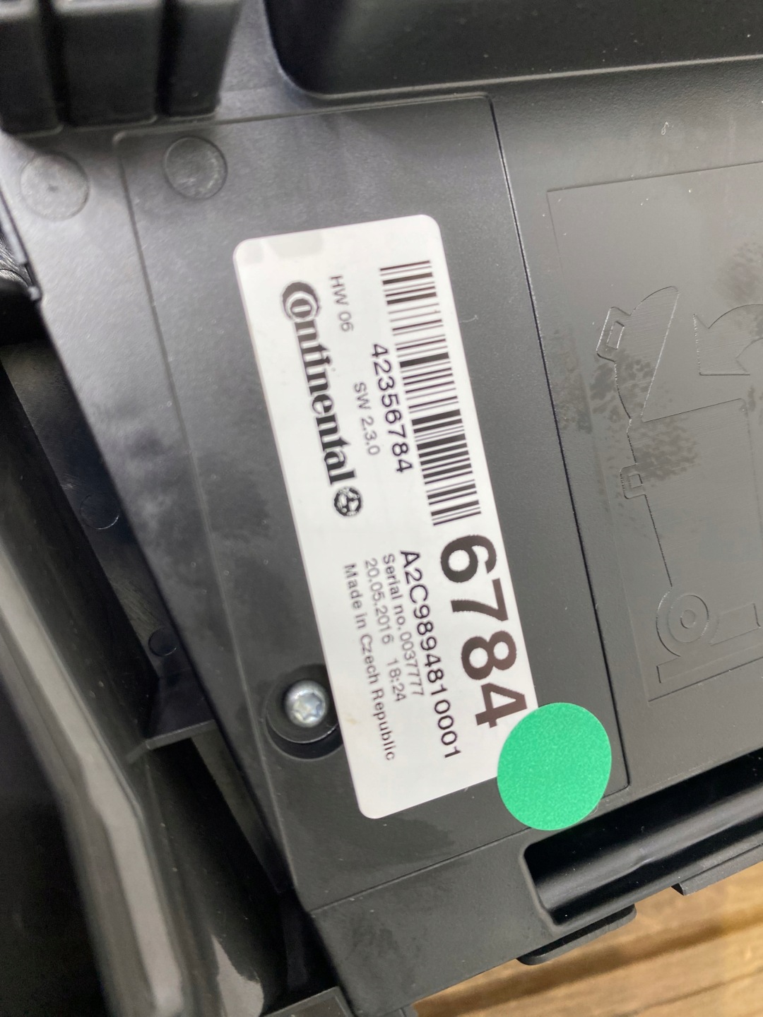 OPEL MOKKA A 13-18 PANEL rádia navigace 42356784 OE