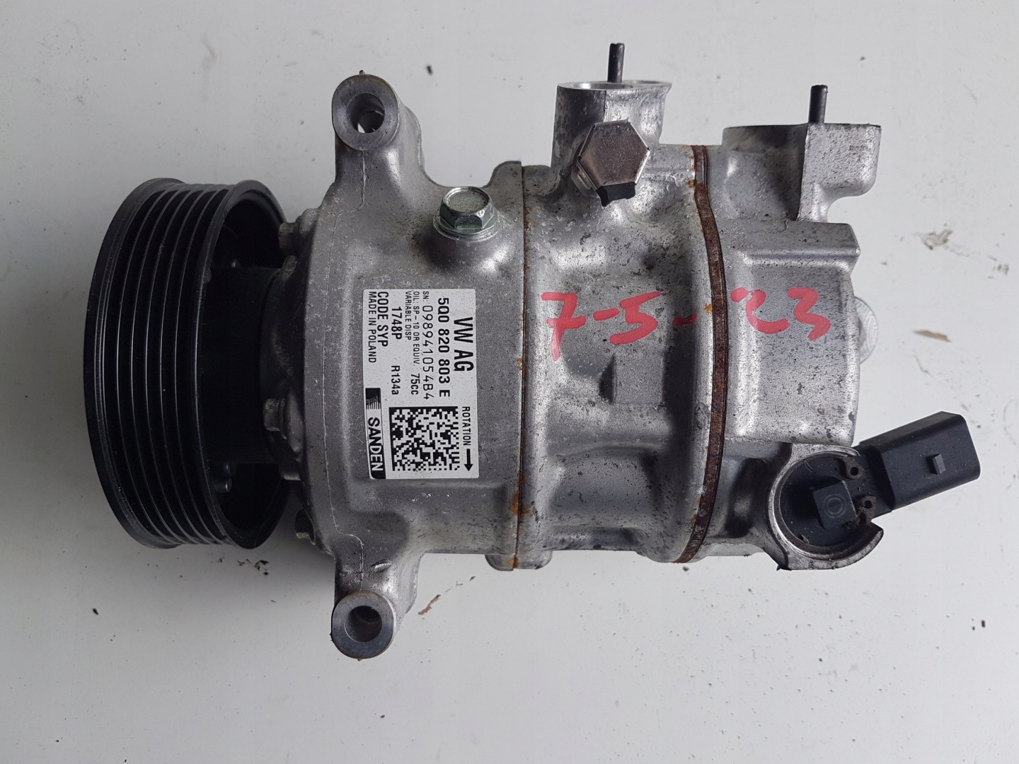 VOLKSWAGEN 5Q0820803E Klimakompressor AC