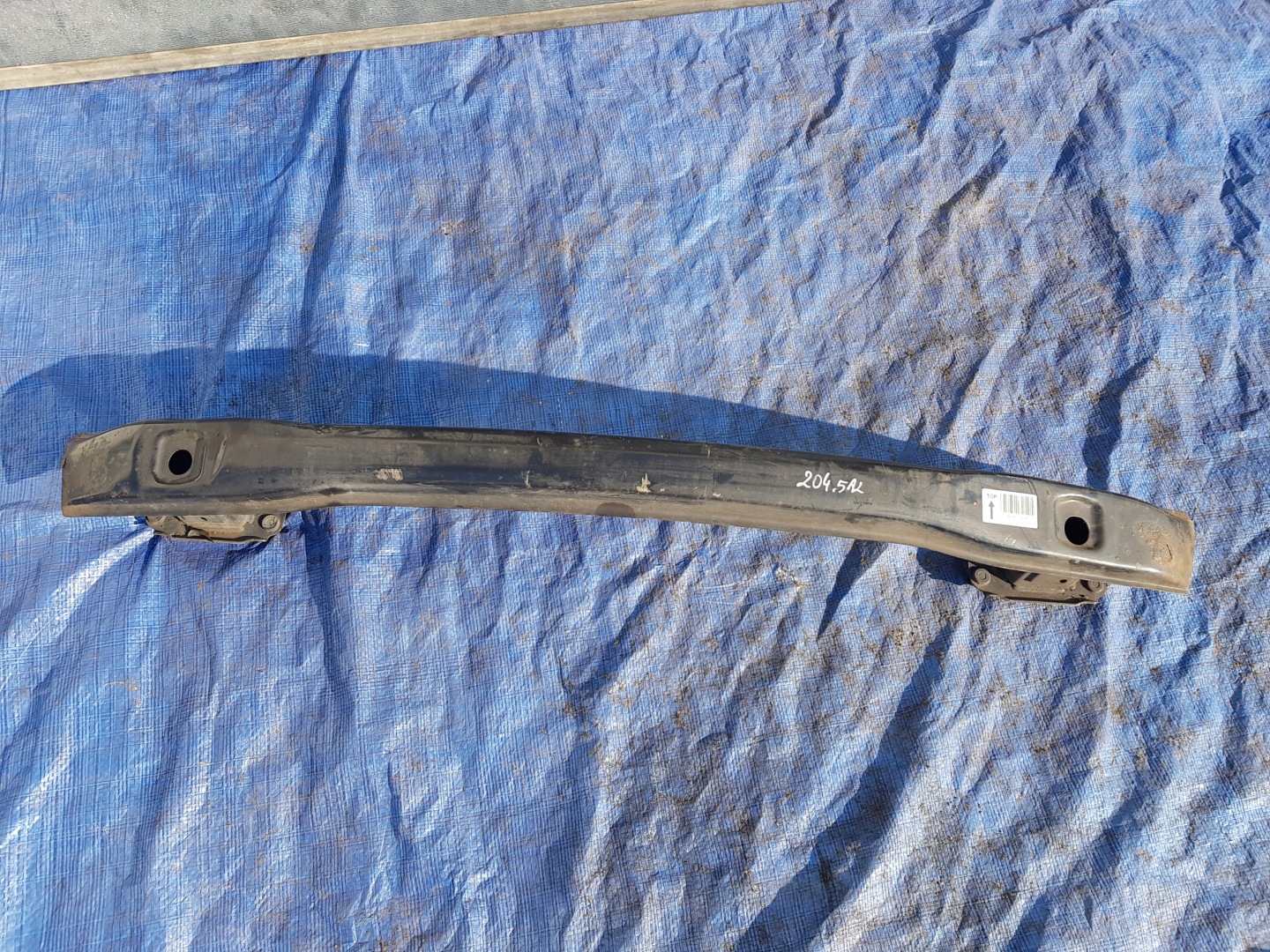 pillar bumper support rear part MERCEDES W204 2046100014