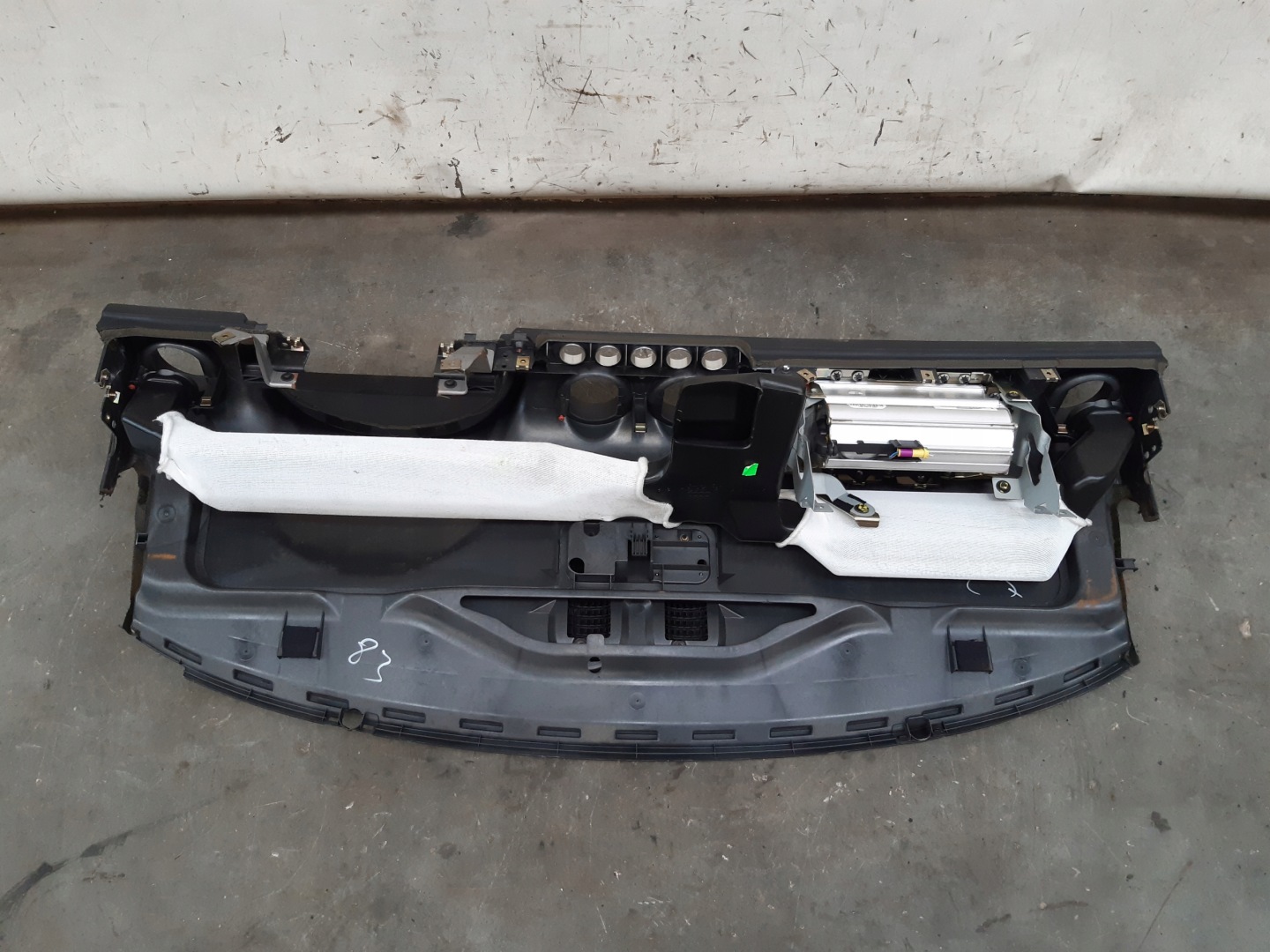 dashboard console airbags adjusters kpl Audi TT 8N