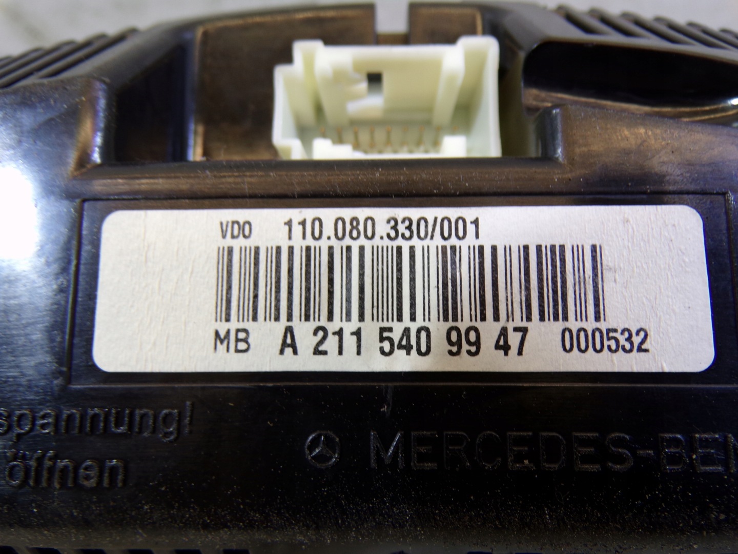 dials dials MERCEDES W211 A2115409947