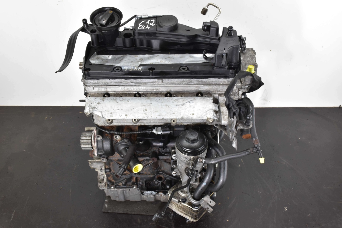 engine VW GOLF VI PASSAT CC B6 AUDI A3 8P 2.0 TDI CBA 08-10r @KOMPRESJA @