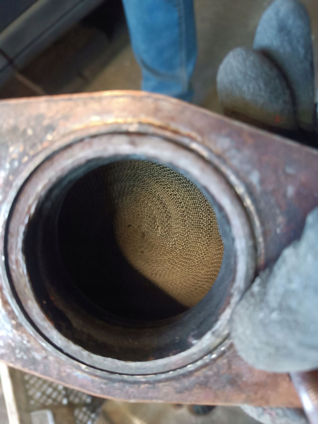 catalyst/DPF VOLVO V70 II 2002 09202731 header pipe filter 31104677