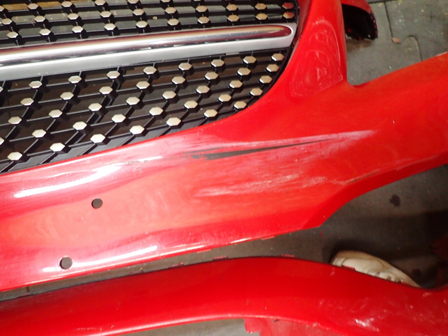 bumper front MERCEDES CLA W117 AMG LIFT