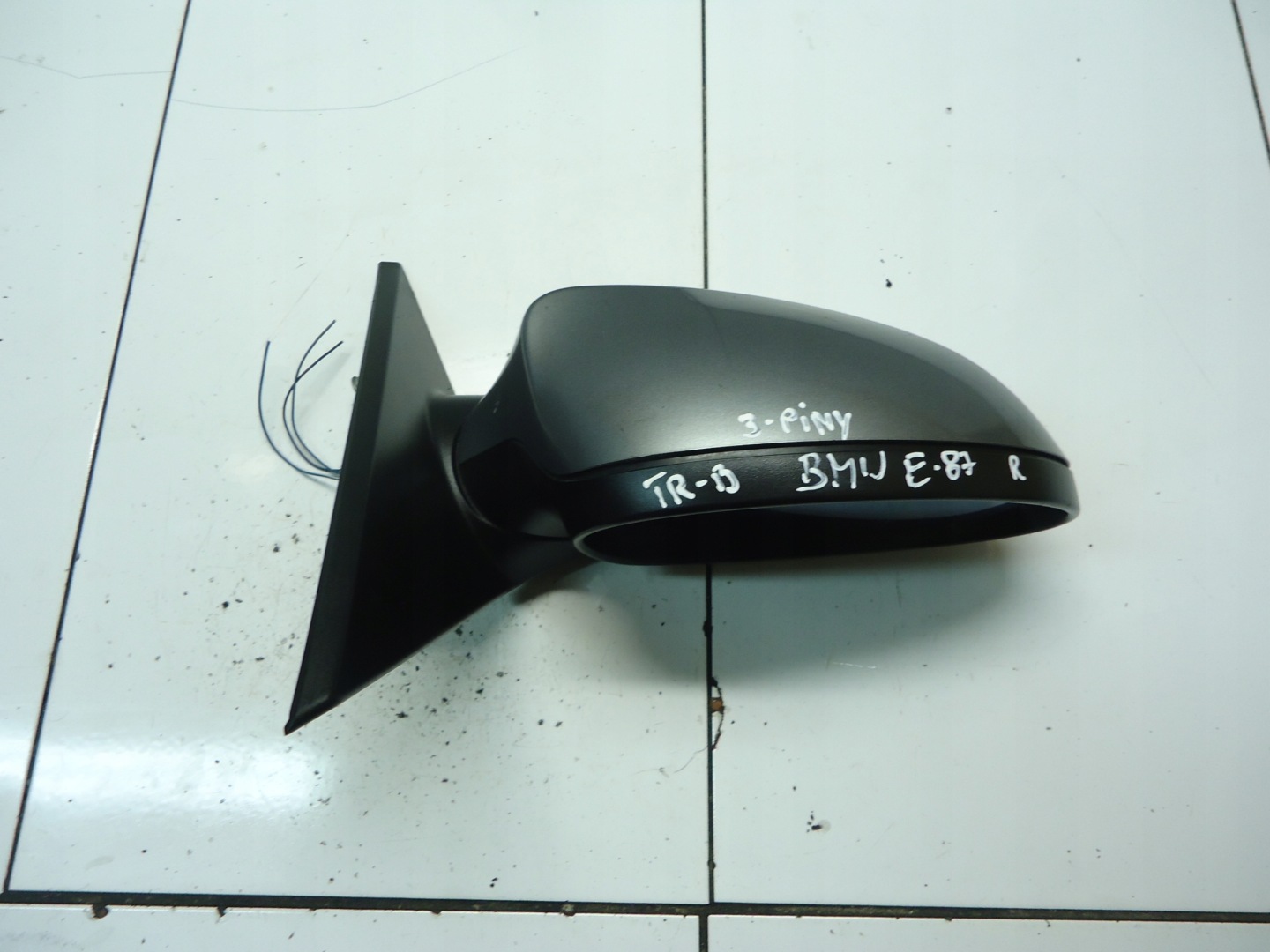 BMW E87 mirror right 3PIN 7164601 UK ANGLIA