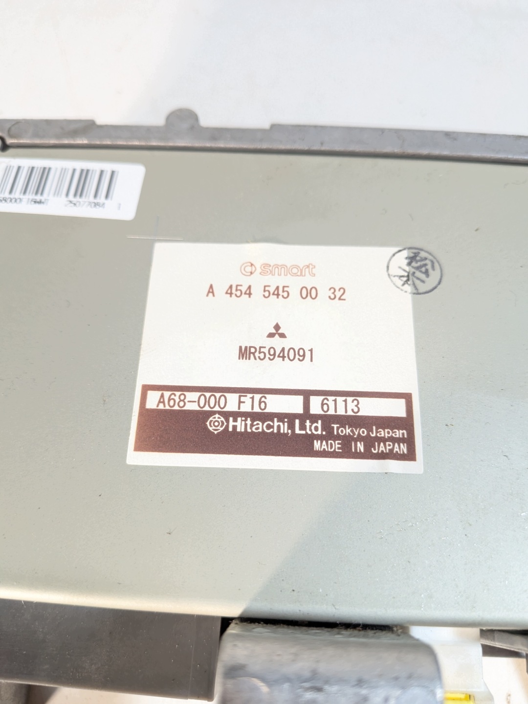 Centralina modulo SERVOSTERZO OE MR594091 Mitsubishi Colt 6 VI 04-12