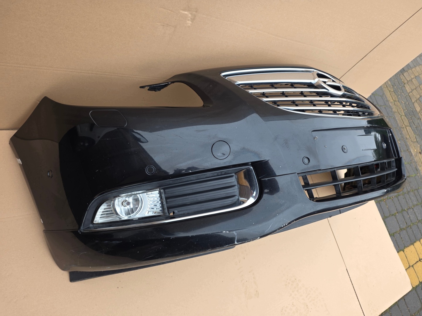 OPEL INSIGNIA A bumper front front PREKLADgrill 6 PDC washers xenon opc-line