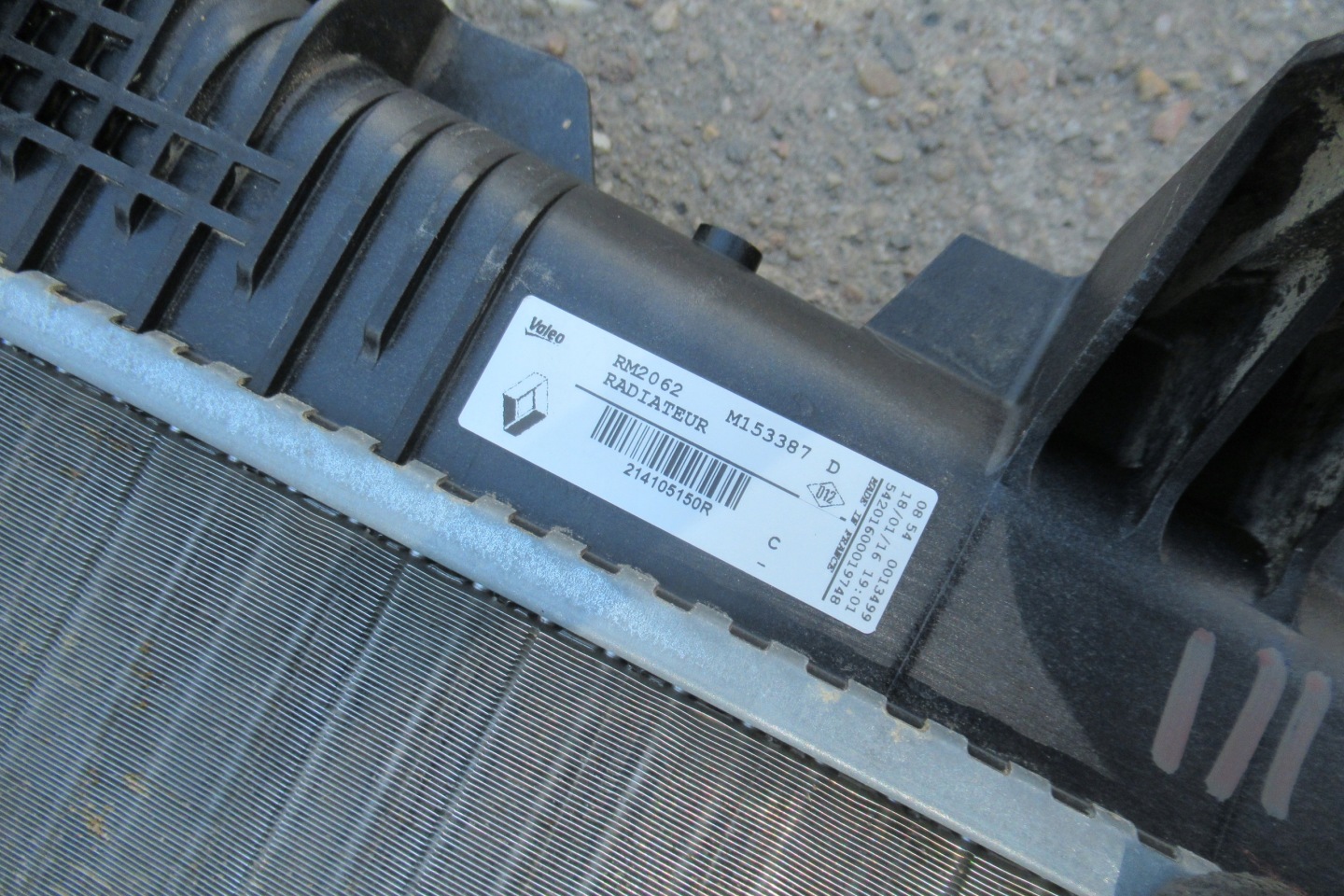 MEGANE III air conditioning radiator 214105150R