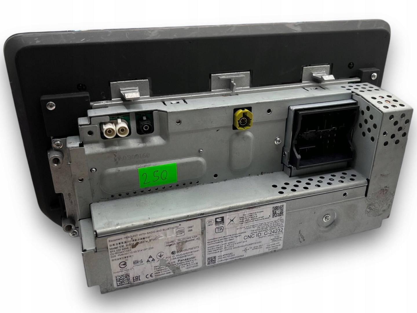 SEAT LEON IV 20r display RADIO navigation 5FA035869B #250 $J