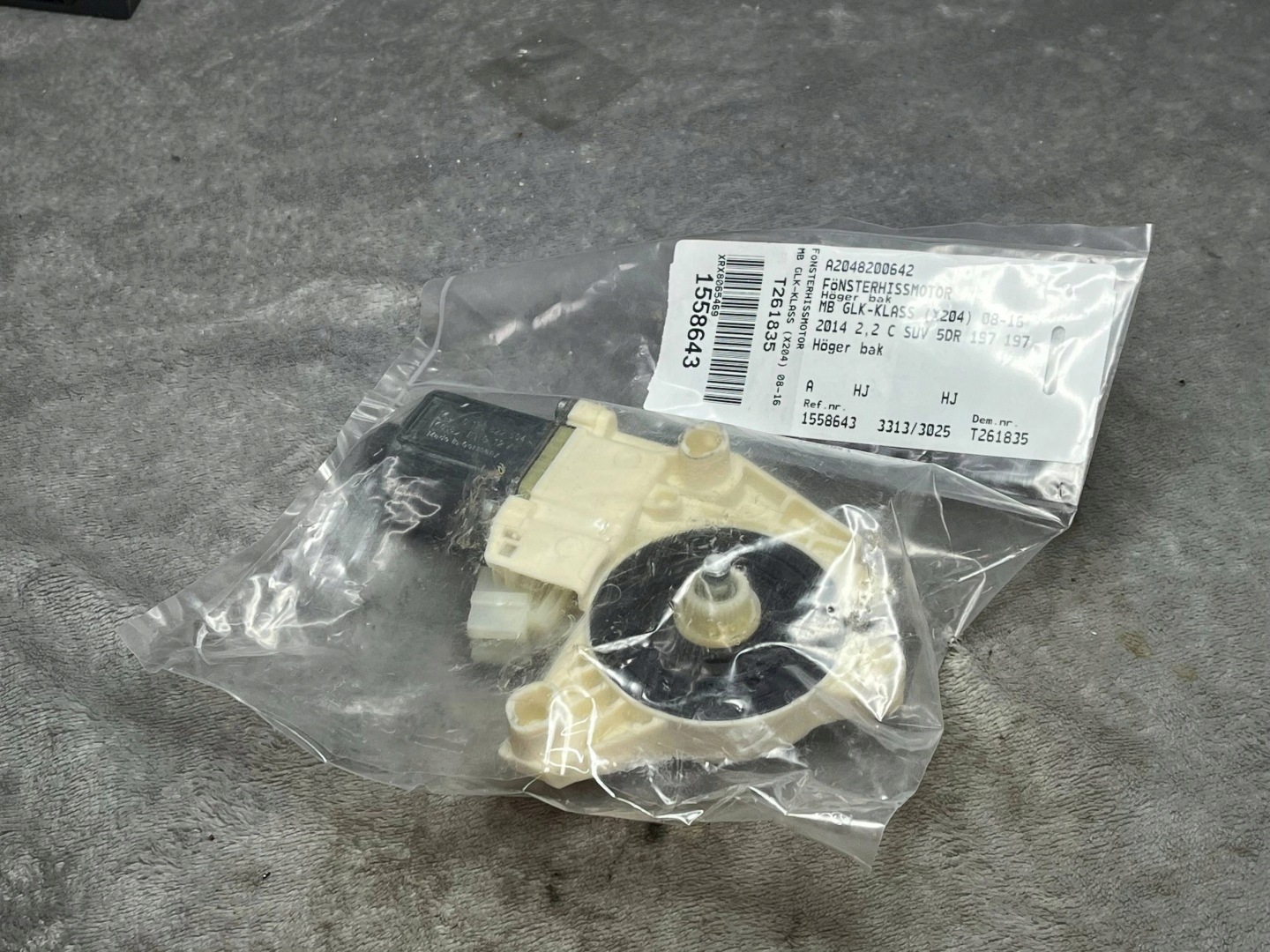 mini motor windows PT 0130822504 Mercedes-BENZ KLASA-E W212 !J