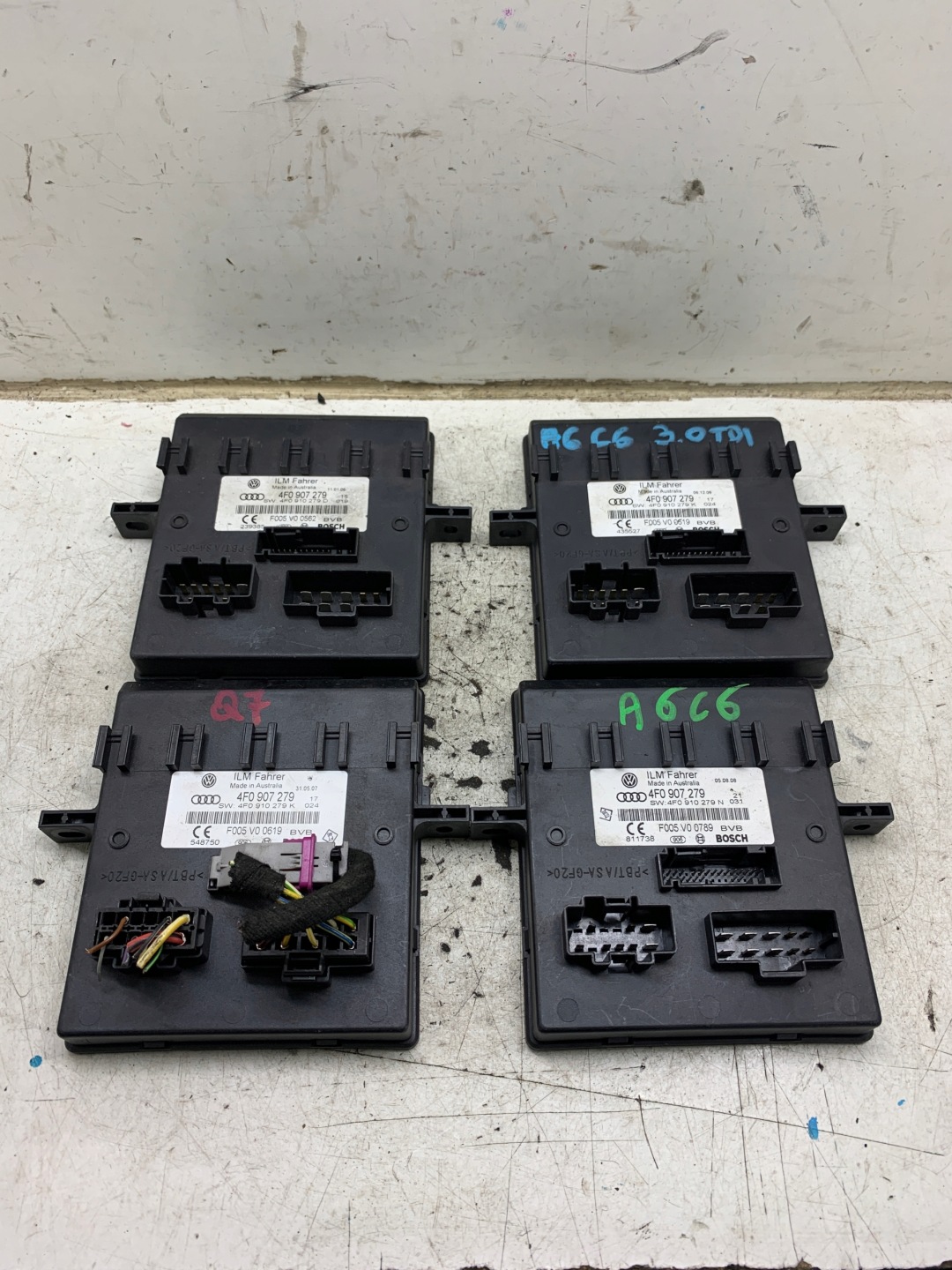 modul Bedienteil Leuchten 4F0907279 AUDI