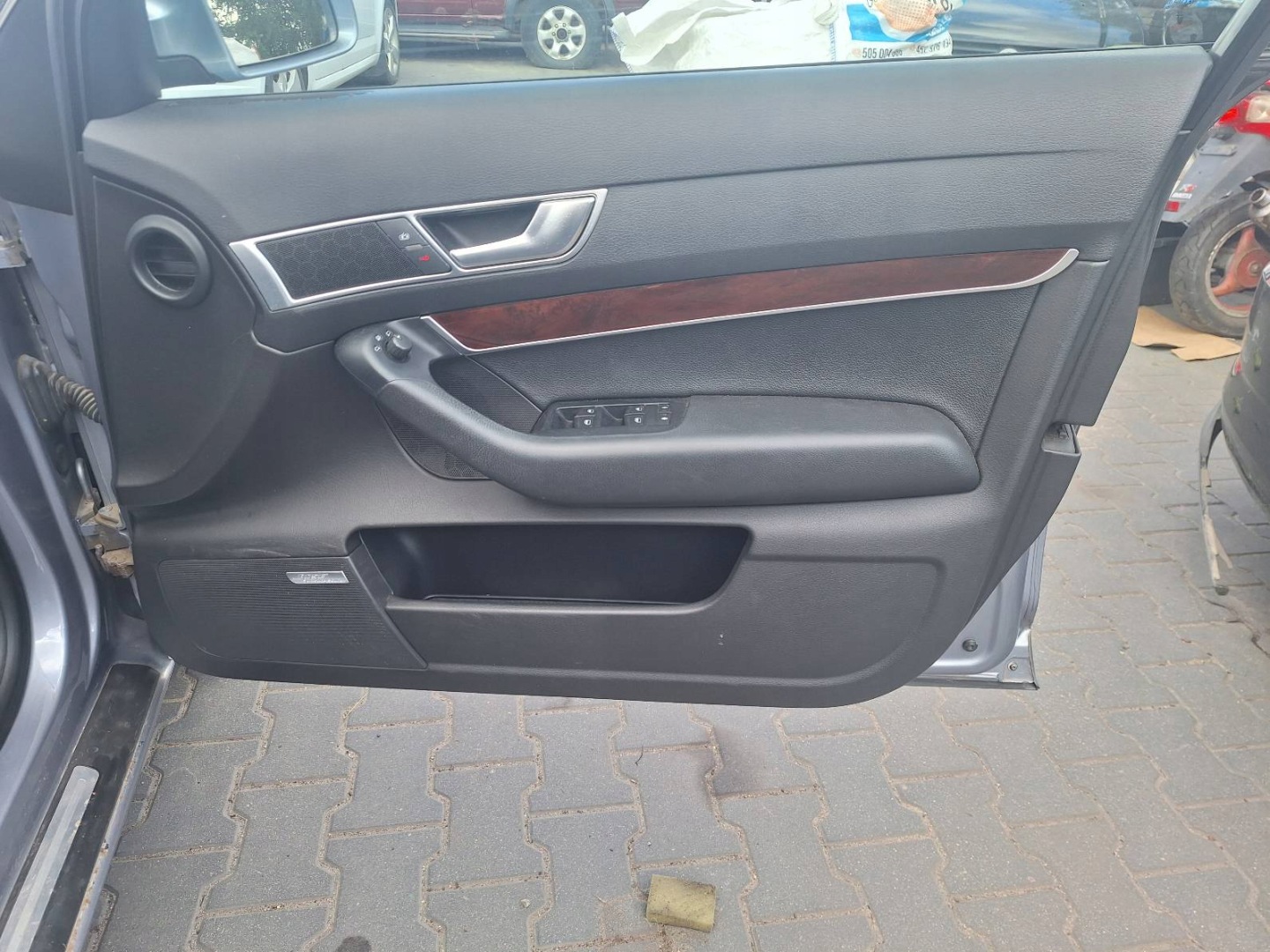seats KOMPLET left right seat rear part + side + armrest AUDI A6 C6