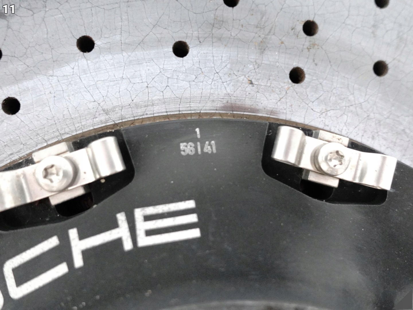PORSCHE 991 992 TURBO C2 C2S C4 C4S PCCB disc CERAMICZNA right front
