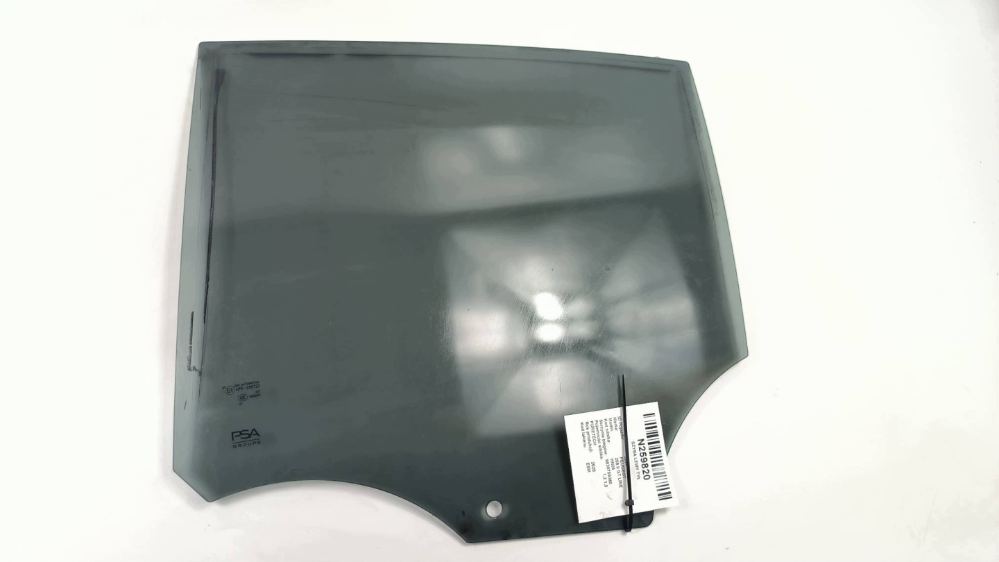 window door left rear part PEUGEOT 208 II GT LINE