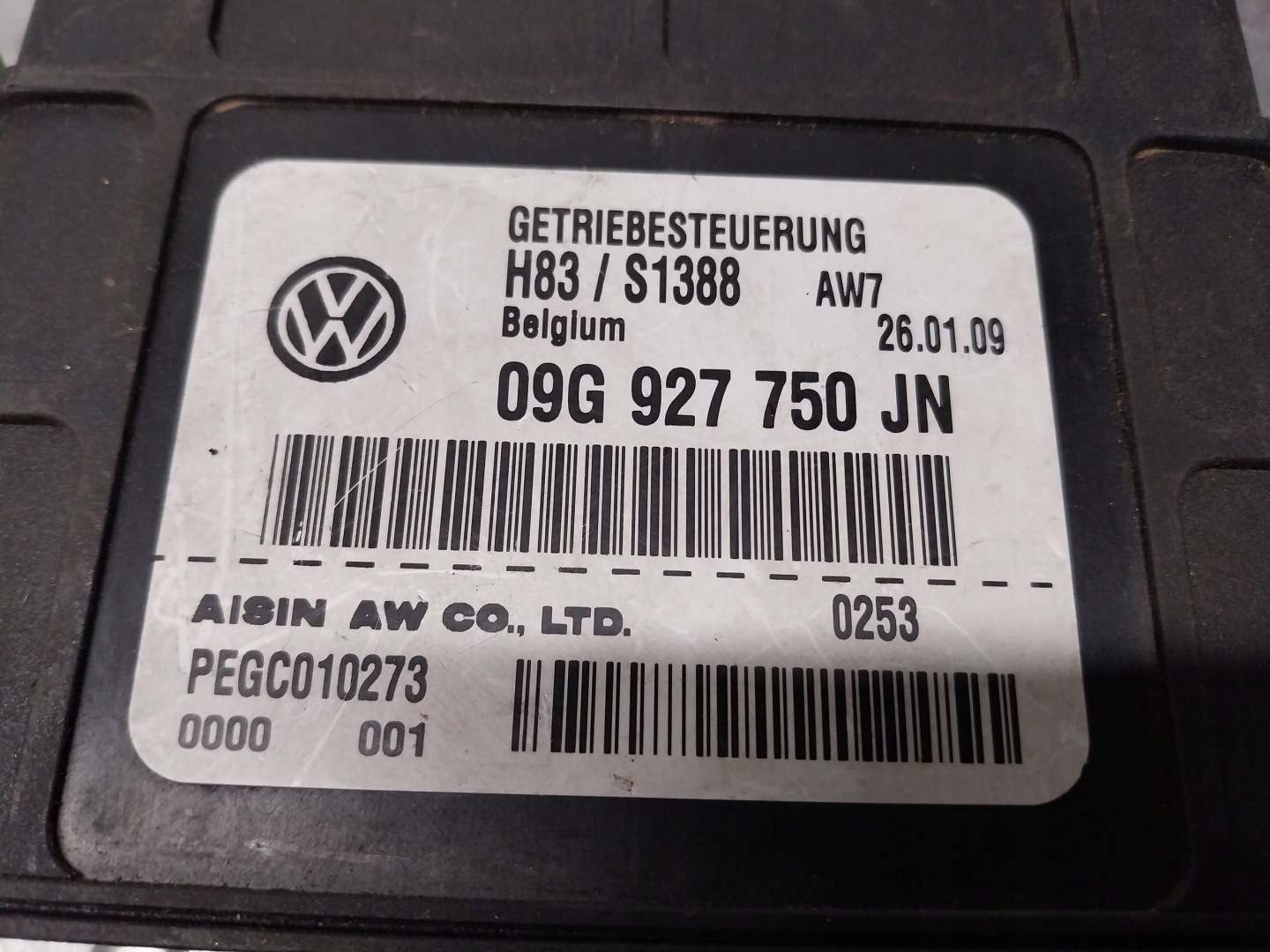 modulo Centralina cambio ingranaggi AISIN 09G927750JN VW AUDI