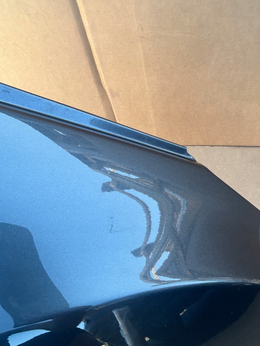 FORD FIESTA MK7 LIFT 2012-2017 fender right front MAGNETIC GRAY