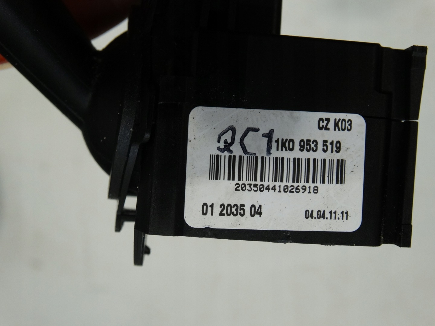 wiper control VW AUDI SEAT SKODA 1K0953519