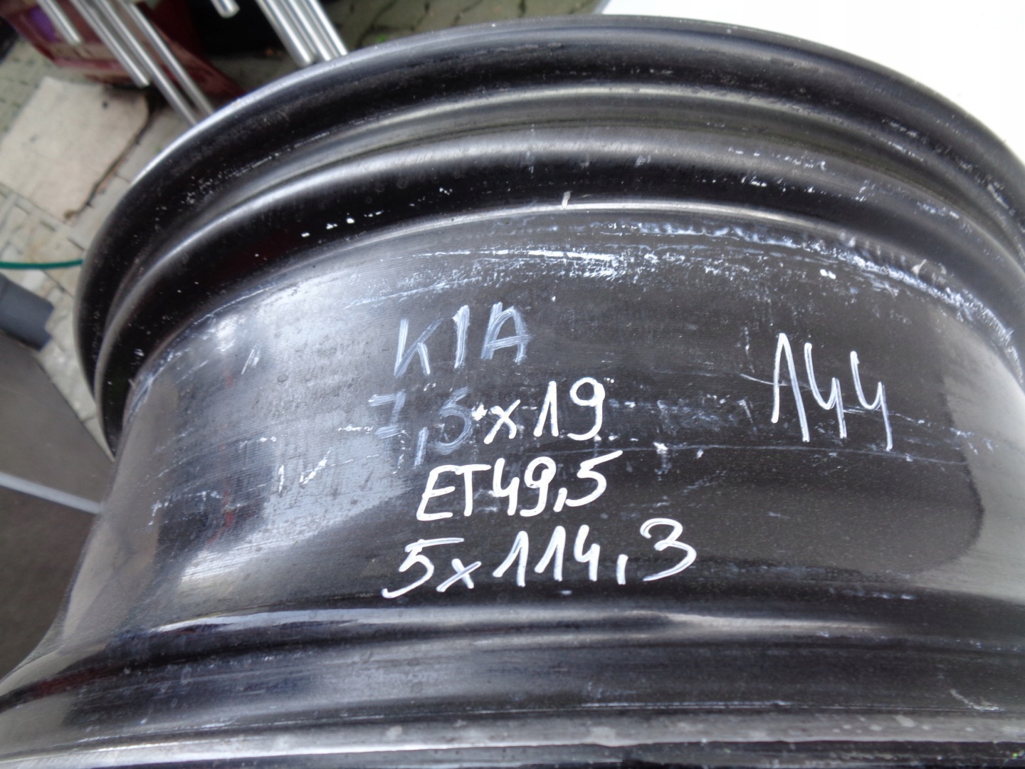 disk hliníkový KIA 7,5JX19 ET49,5 5X114,3
