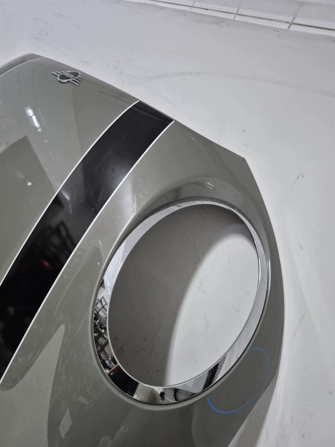 MINI COOPER III 3 F55 13-24 bonnet CHROM right left